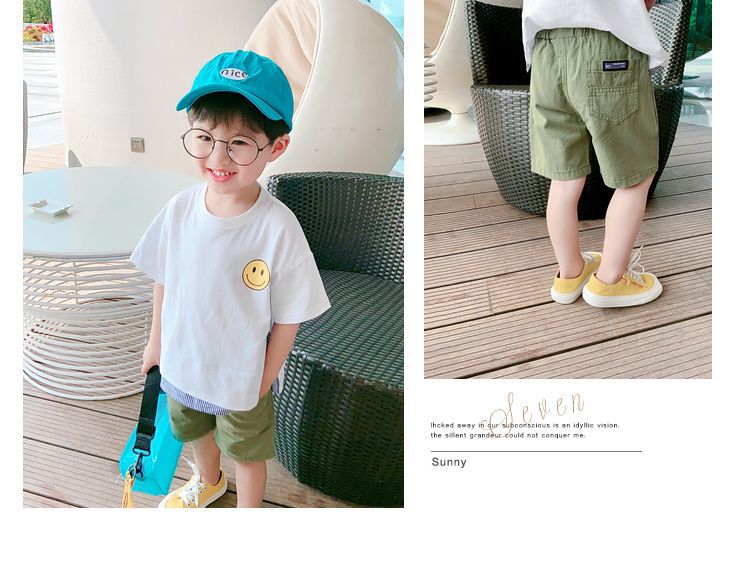 童装工装裤短裤夏季薄款男童休闲裤新款儿童夏装纯色五分外贸爆款详情26