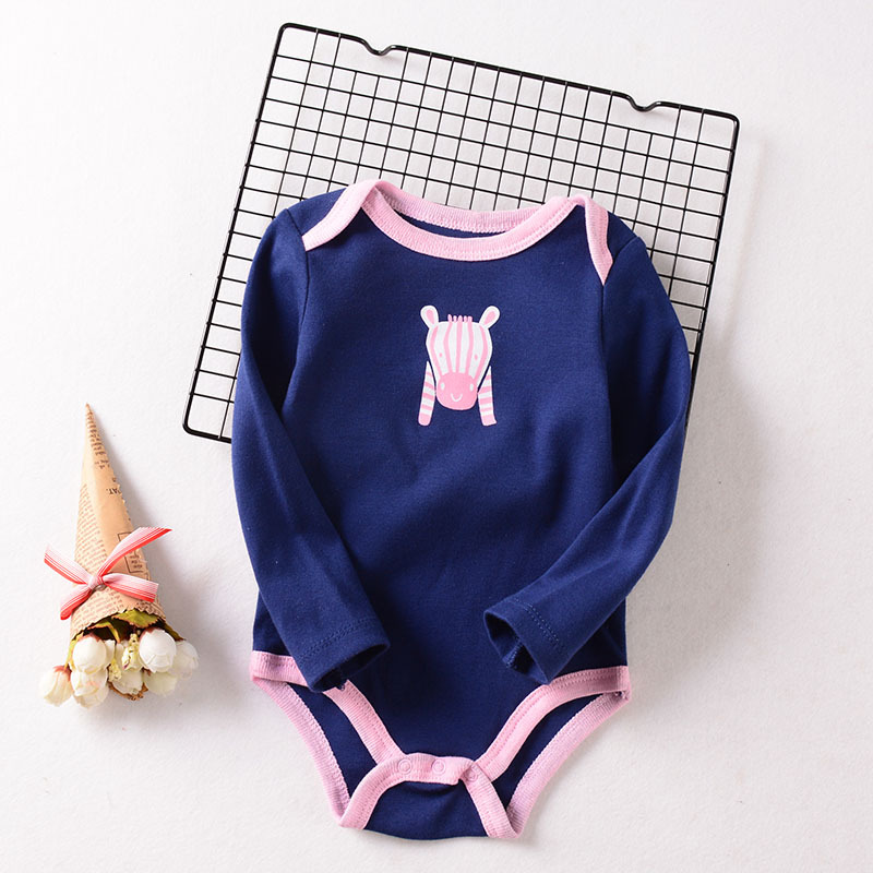 Summer 2021 new long-sleeved and short-sleeved crawling suits for infants and children aged 0-1, cartoon crawling suits, foreign trade miscellaneous styles, long-sleeved and short-sleeved crawling suits pic 36