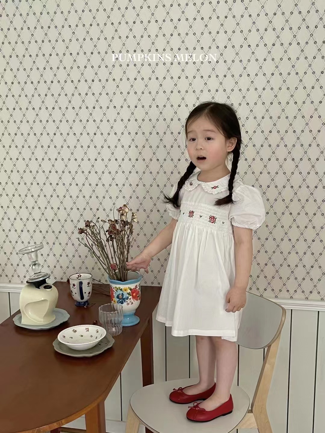 女童连衣裙夏装2023新款洋气儿童夏天短袖裙女小童夏季裙子潮详情1