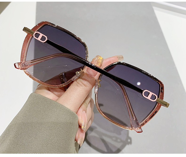 网红街拍偏光太阳镜女时尚潮流星光细闪遮阳眼镜户外出游墨镜8193详情14