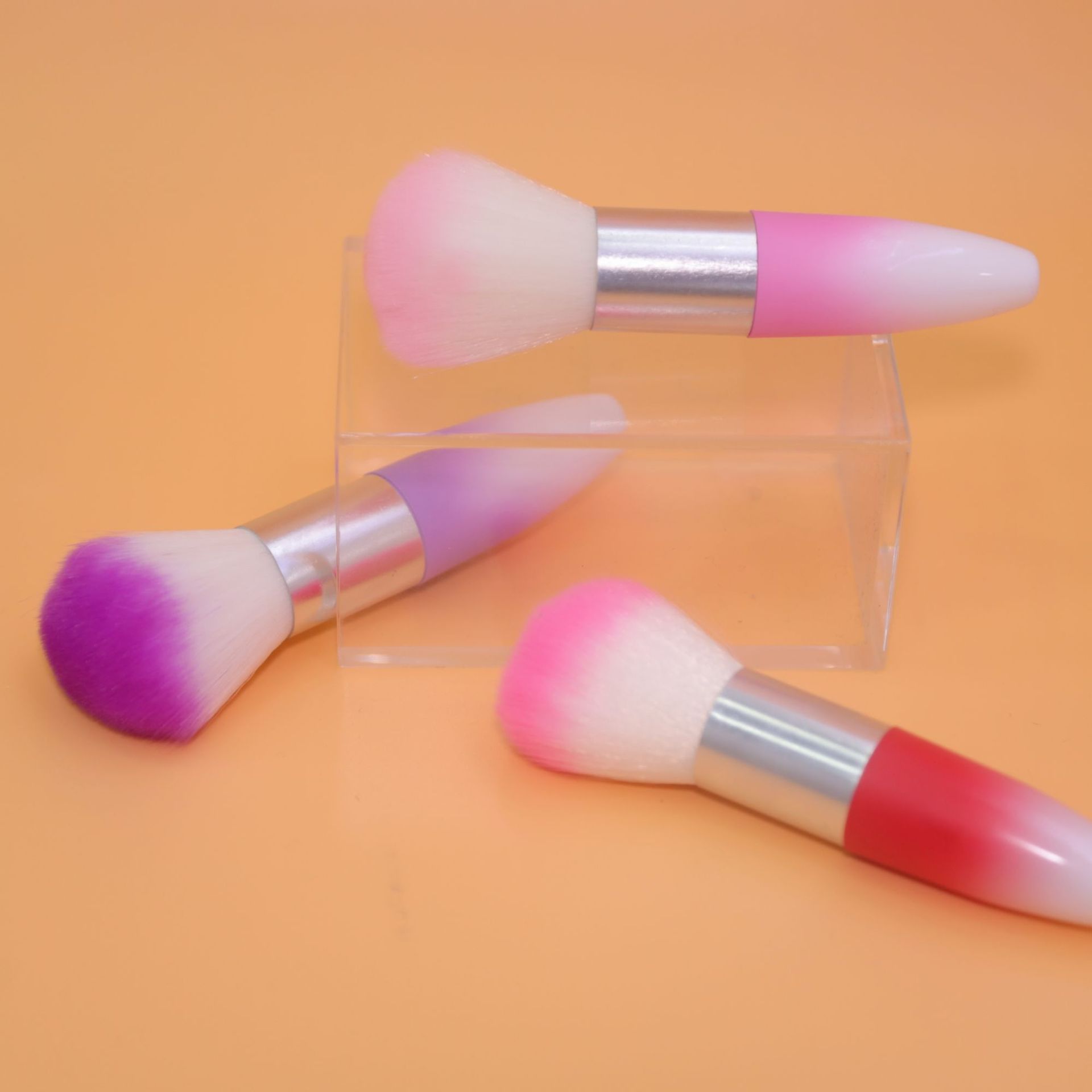 单支盒装散粉刷蜜粉腮红刷大号蘑菇头底座粉尘刷化妆刷现货批发详情12