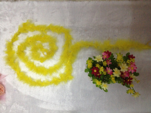 火鸡羽毛条 围巾鲜花束 工艺品圣诞玩具配件 婚庆服饰道具装饰详情10