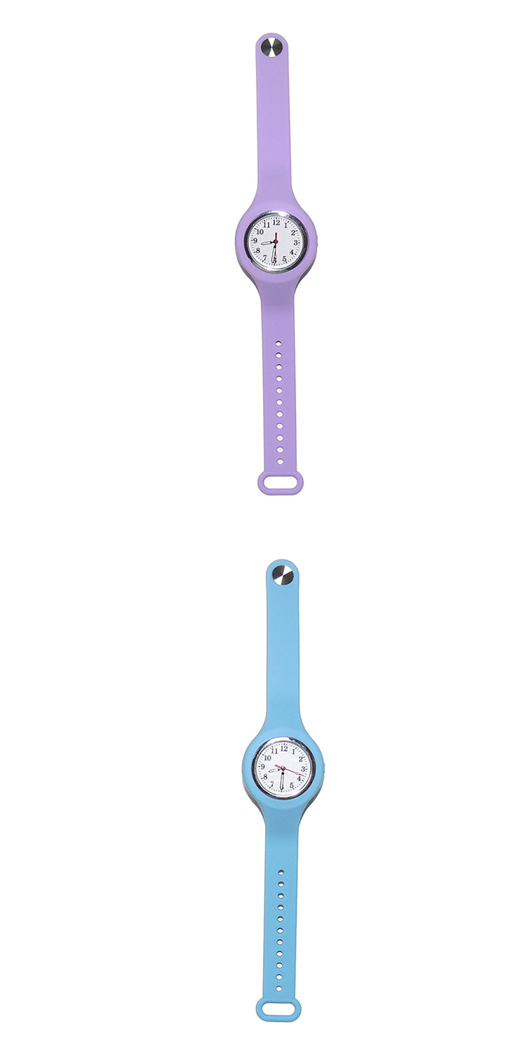纯色硅胶石英手表儿童礼物学生礼品多色腕表厂家现货供应跨境电商详情9