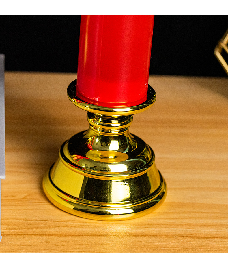 仿真电子蜡烛led蜡烛灯气氛布置蜡烛灯无烟装饰灯长杆摇摆蜡烛详情13