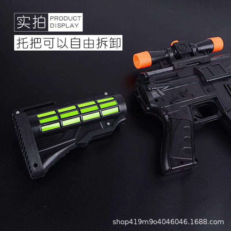 电动枪声光冲锋枪澄海儿童地摊玩具摆摊批发网红夜市儿童玩具详情9