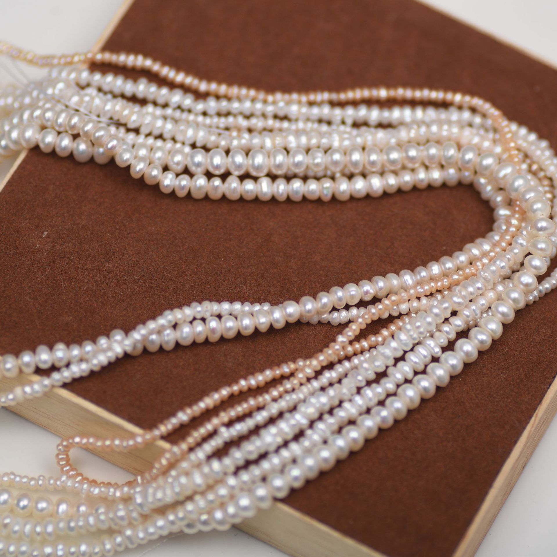 巴洛克珍珠串珠diy配饰珠子散珠扁珠异形天然淡水珍珠半成品配件详情13