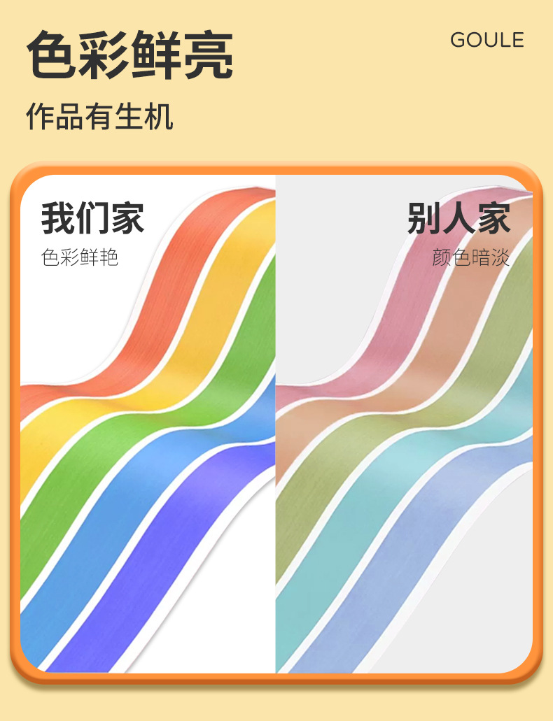 儿童丙烯马克笔套装学生美术专用水性彩笔 diy绘画软头水彩笔批发详情14