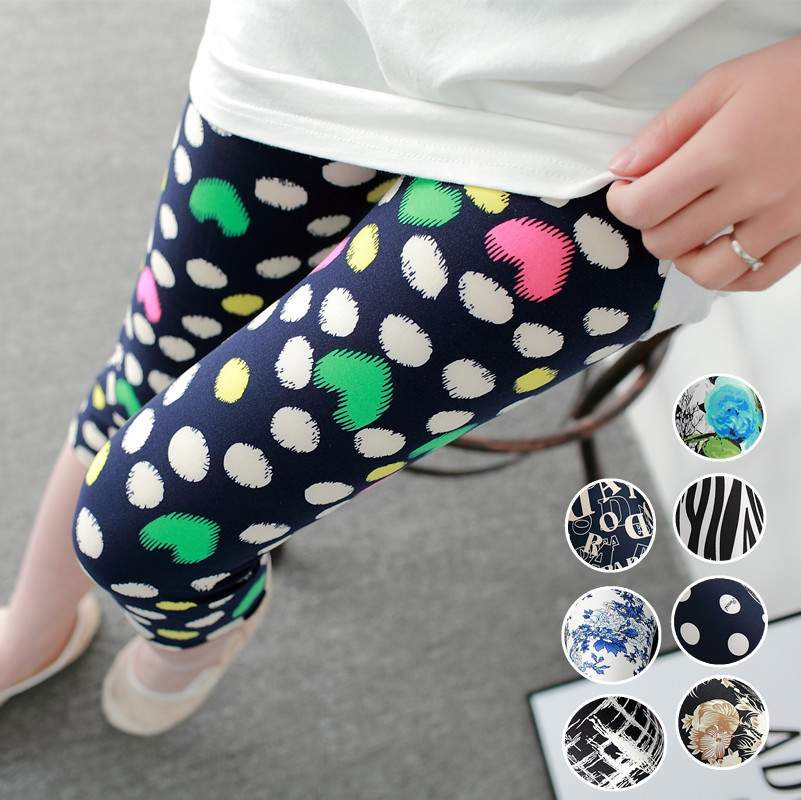New spring dress, large-sized stretch, colorful star graffiti, personalized leggings for women pic 2