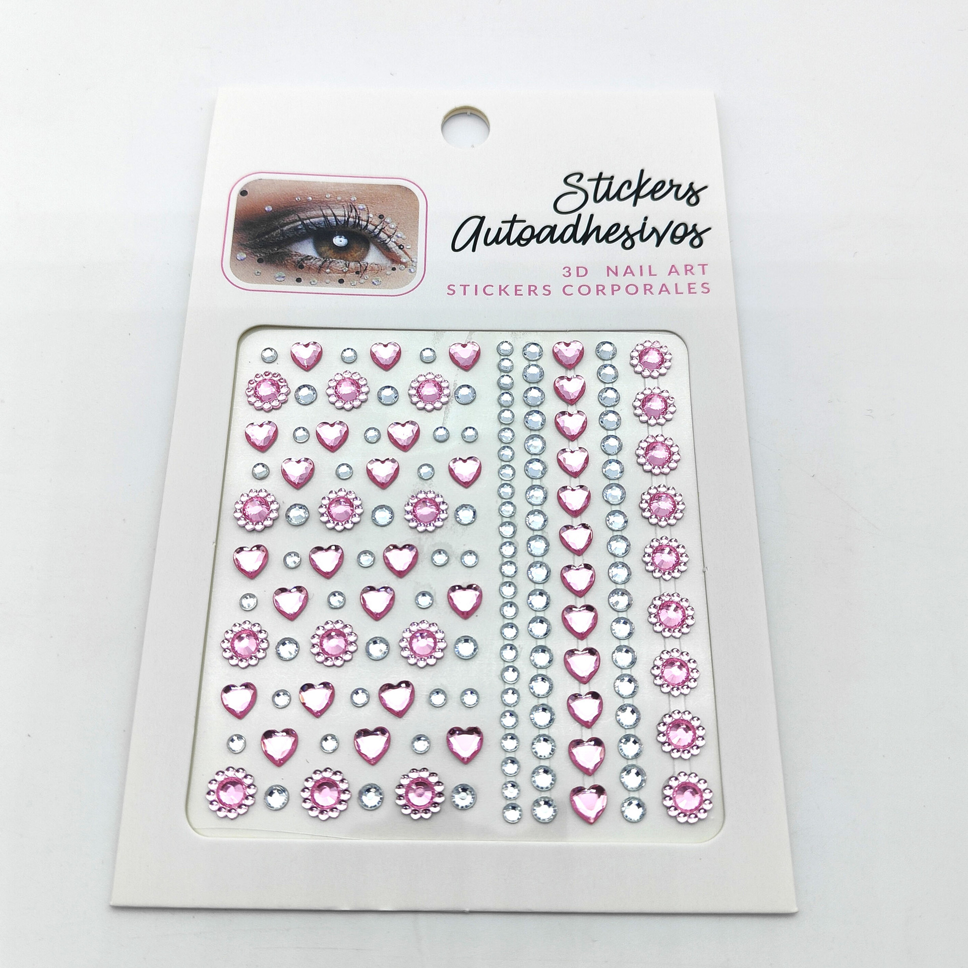 Eye patches, hair patches, head patches, diamond patches, head makeup accessories, makeup, face, pearl makeup, face patches, diamond corners of the eyes, water diamonds between the eyebrows pic 15