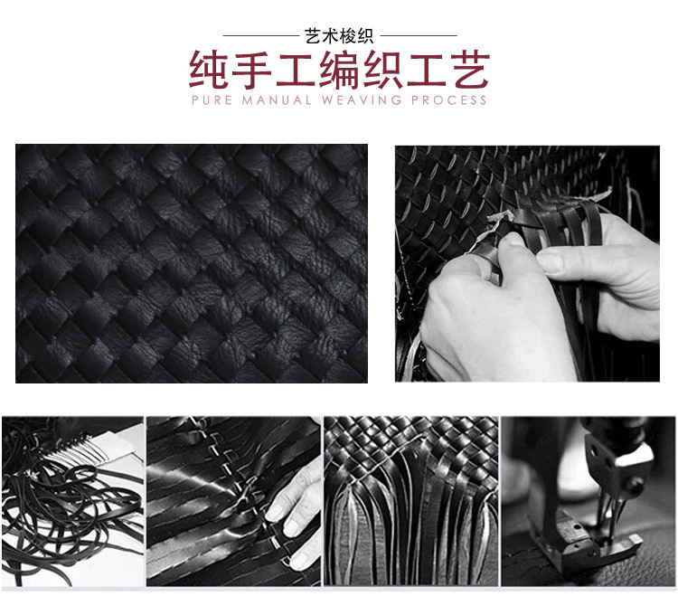 2023新款月牙女包全手工编织手提饺子包时尚百搭欧美风单肩腋下包详情14