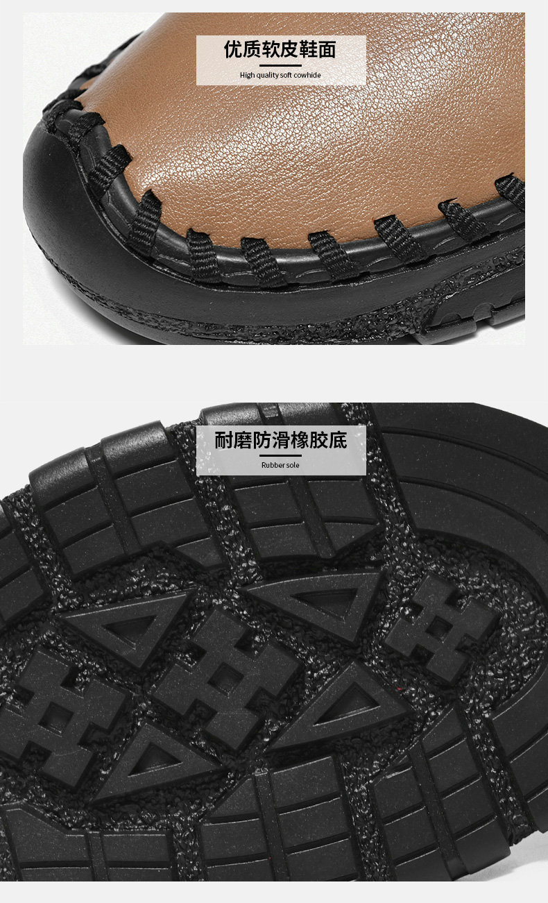 女士马丁靴跨境高帮大码女鞋秋冬短靴棉鞋详情6