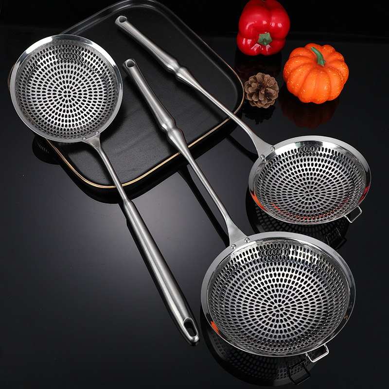 304 stainless steel pasta spoon, strainer spoon, noodle scooping spoon, claw spoon, noodle scooping spoon, scooping ladle, strainer, noodle scooping spoon pic 7