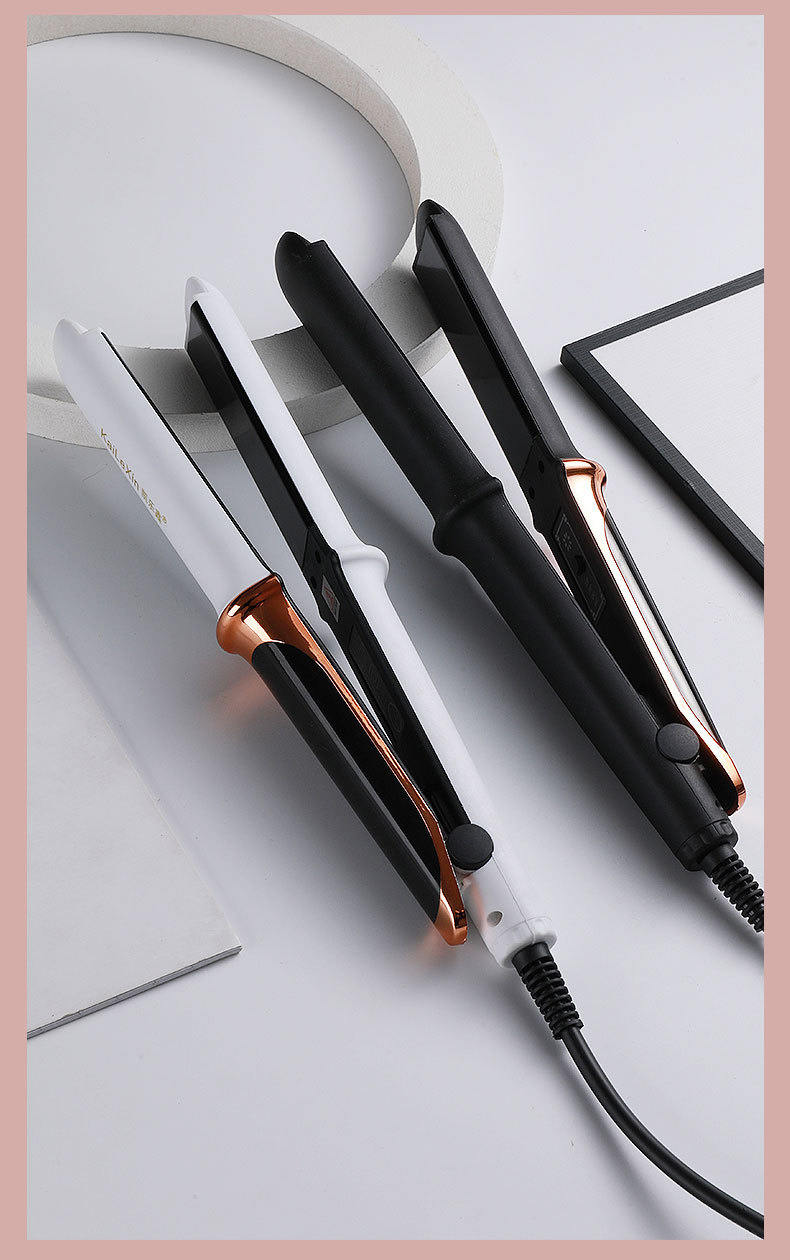 电夹板直发卷发两用可调温不伤发卷发棒刘海拉直板夹烫发熨板神器详情19