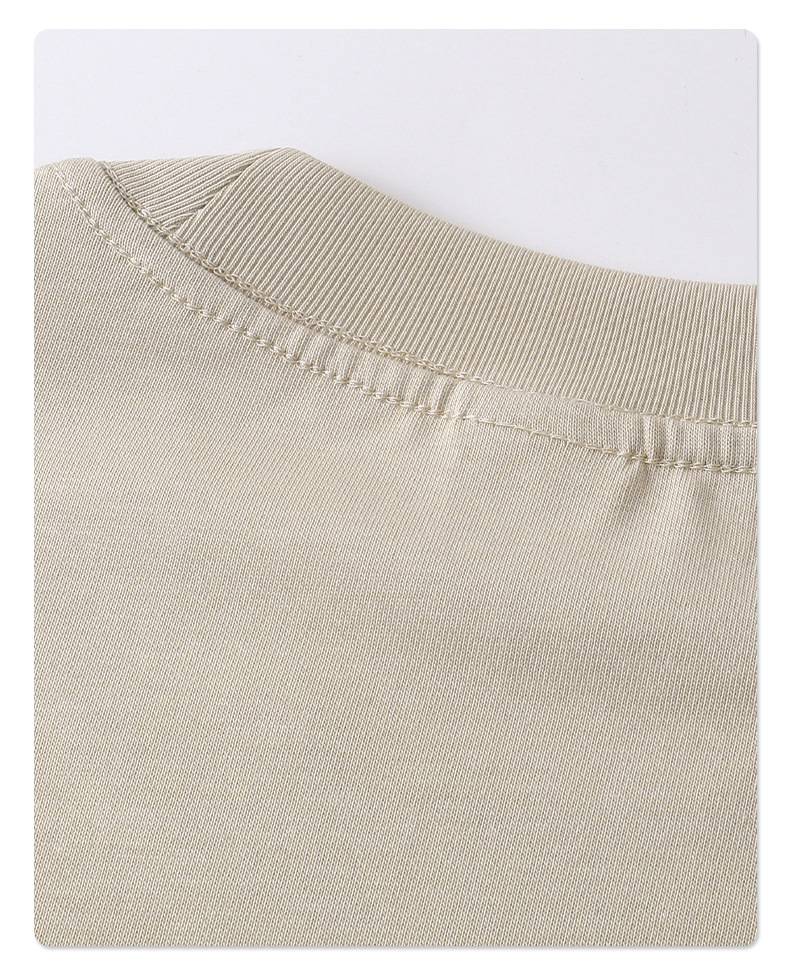 ARTIE男装丨2025春夏新款275G重磅潮牌基础款Boxy短版男女宽松T恤详情12