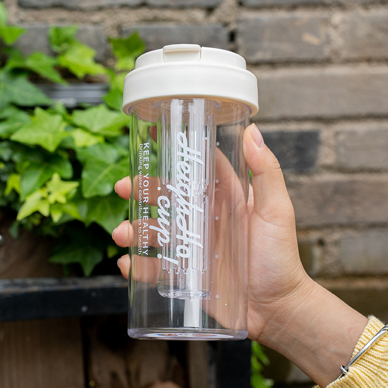 茶隔双饮咖啡杯便携户外手提杯子大容量随手塑料吸管杯女生办公室详情9