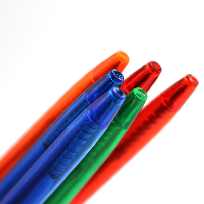 简易按动圆珠笔批发、广告笔定制、油笔订做圆珠笔可印LOGO详情15