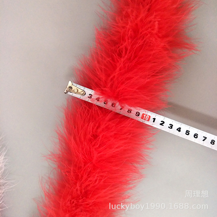 Factory wholesale of high-quality colored feather strips, car anti-slip MATS, accessories, clothing, bags, and Turkey plush strips pic 24