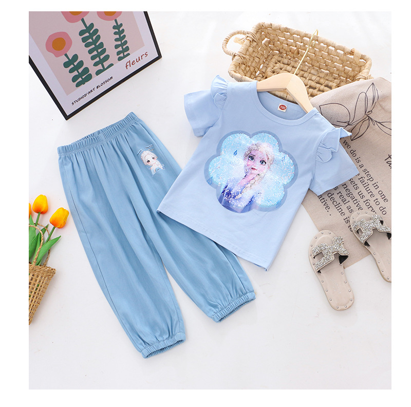 2024童装夏装新款女童短袖T恤体恤女童变色亮片上衣厂家一件代发详情10