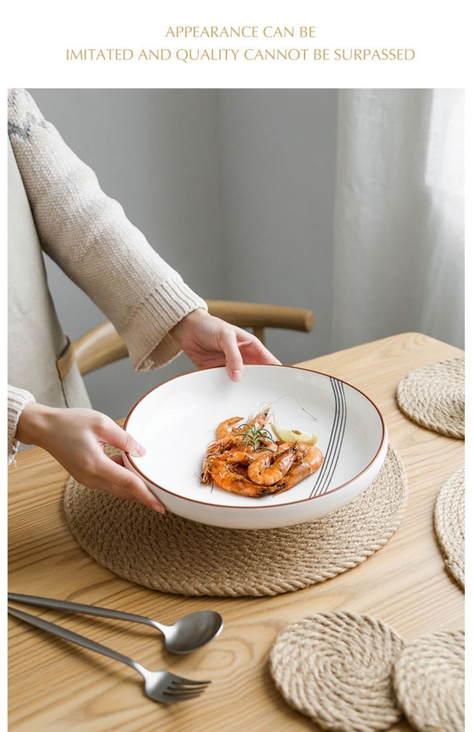 日式亚麻隔热垫防烫餐盘垫餐垫餐桌垫菜垫碗家用锅垫杯垫编织垫骏详情13