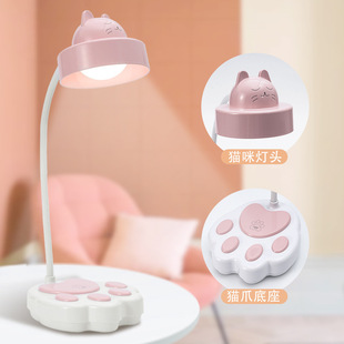 New USB charging LED eye-protecting desk lamp, student reading screen hanging lamp, folding night light, study gift, customized eye-protecting lamp, screen eye-protecting lamp pic 3