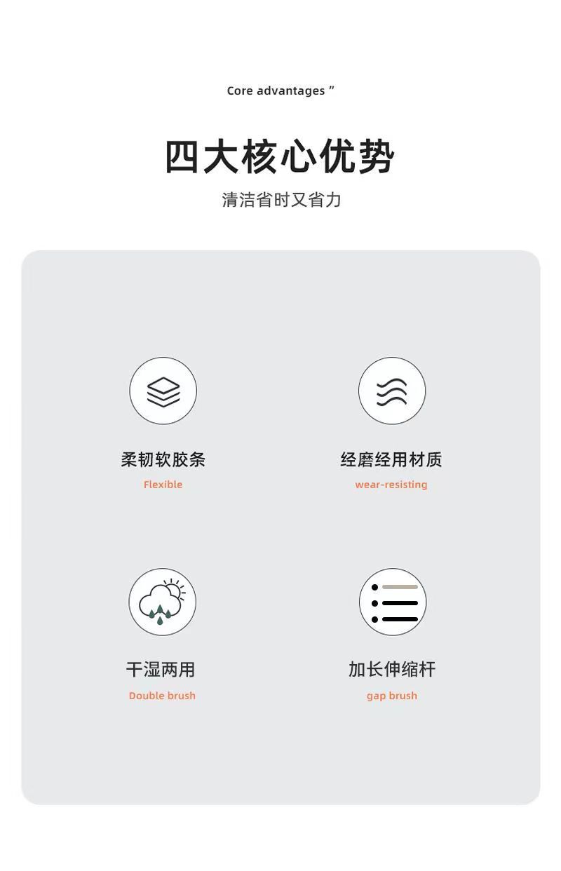 擦玻璃神器家用擦窗户刮水器保洁专用清洁工具高层窗外清晰抹窗刷详情23