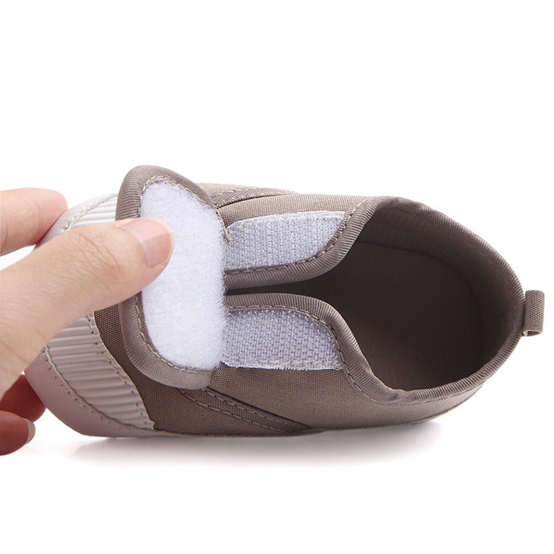 秋季新款 魔术贴帆布宝宝学步鞋 婴儿鞋外贸货源 D0634详情6