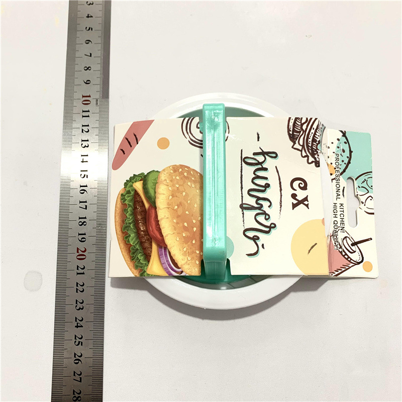 Cross-border hamburger meat press, household multi-functional meat Patty pressing plastic mold, manual meat Patty pressing kitchen tool 1 pic 6