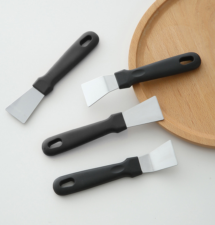 Range hood volute scraper, curved scraper, cleaning stainless steel scraper, kitchen cleaning scraper, refrigerator defrosting scraper, oil scraper, straight scraper pic 2