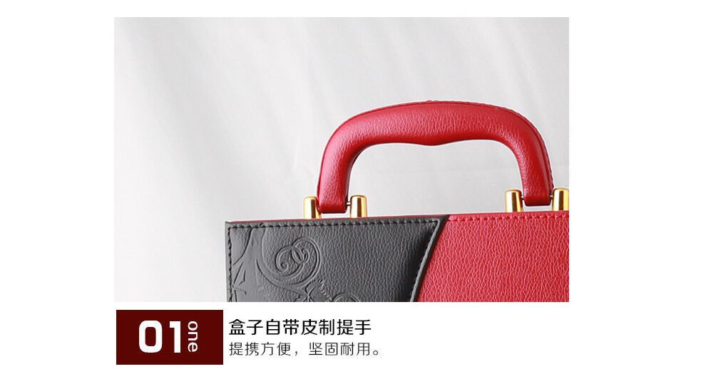 双支酒盒红酒酒盒2瓶包装盒带4个酒具可定置LOGO义乌工厂新酒盒详情23