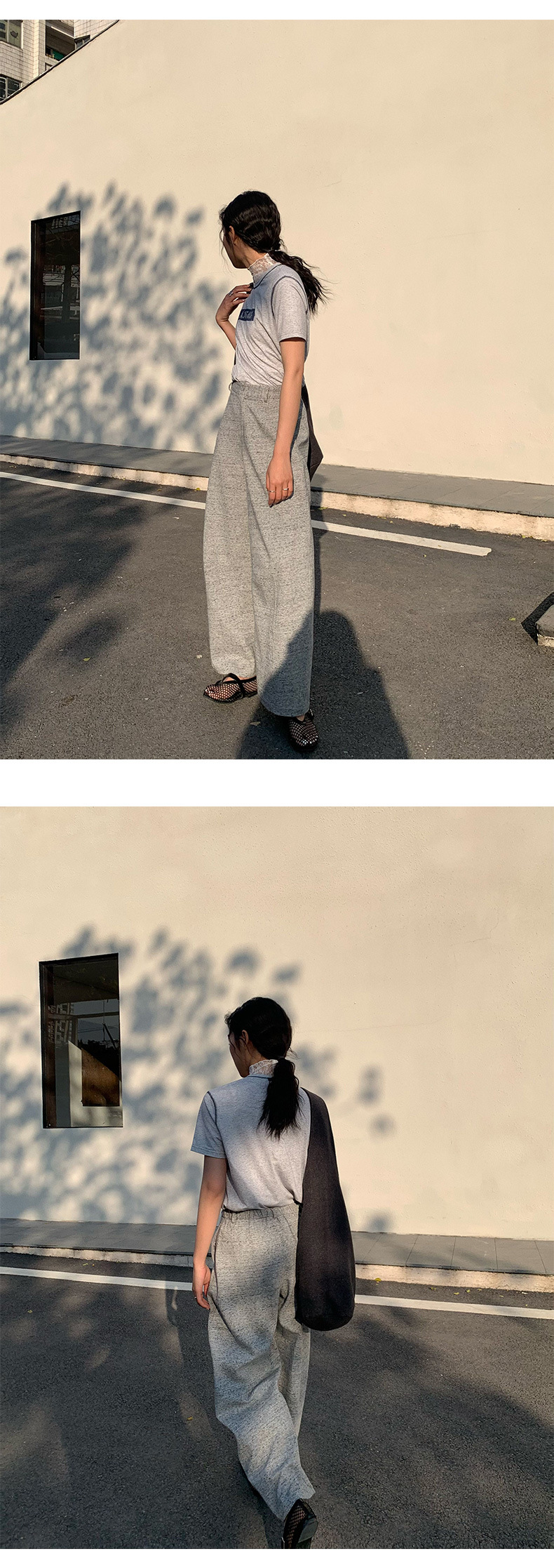 NEIHE内赫2025时尚休闲镰刀卫衣长裤子女春秋季女装新款252215详情18