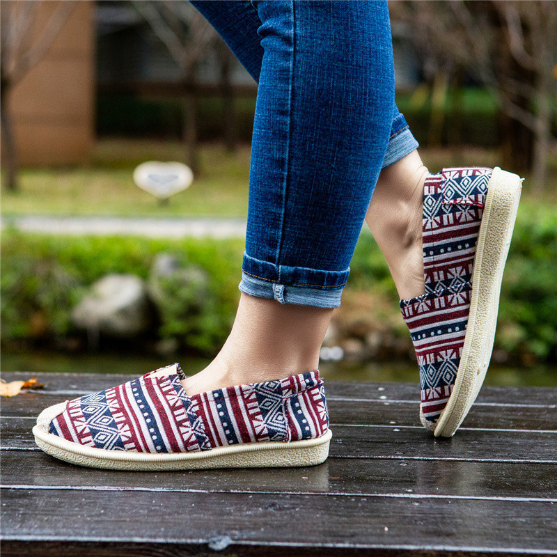 外贸批发新款女鞋时尚女士低帮透气软底渔夫鞋休闲百搭透气布鞋女详情13