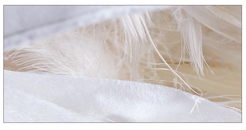 Shefan white goose down pillow core, three-layer craft down pillow core from a five-star hotel pic 25