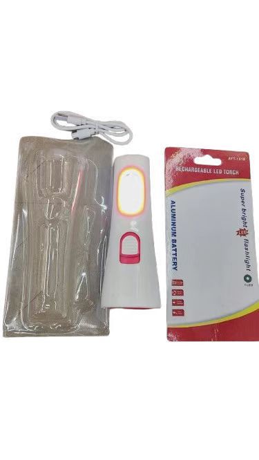 Mini flashlight with battery, outdoor camping emergency lighting flashlight, PP material, handheld flashlight, low power pic 13