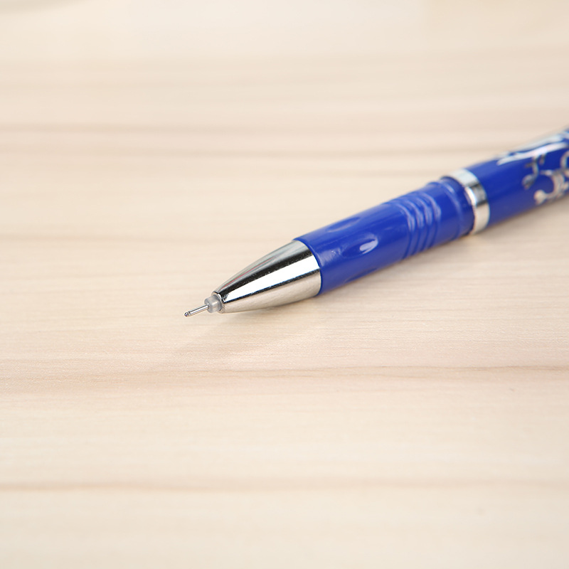 厂家直销学生摩易可擦中性笔文具批发魔力磨擦笔中性笔晶蓝0.5mm详情5