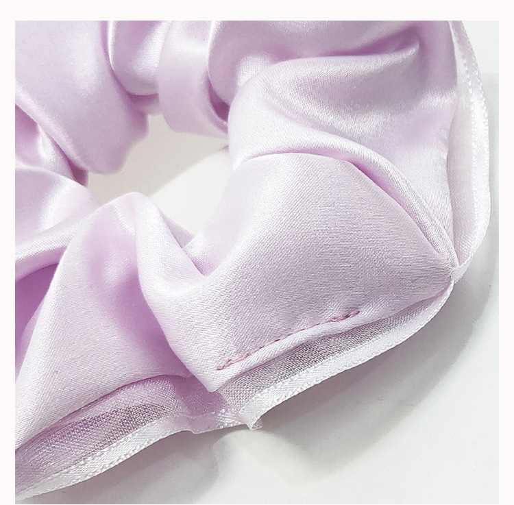 ins fresh and simple hair bands, elegant large intestine bands, the same style as JK uniforms, checked ponytail, pearl hair ties, small headwear accessories pic 13