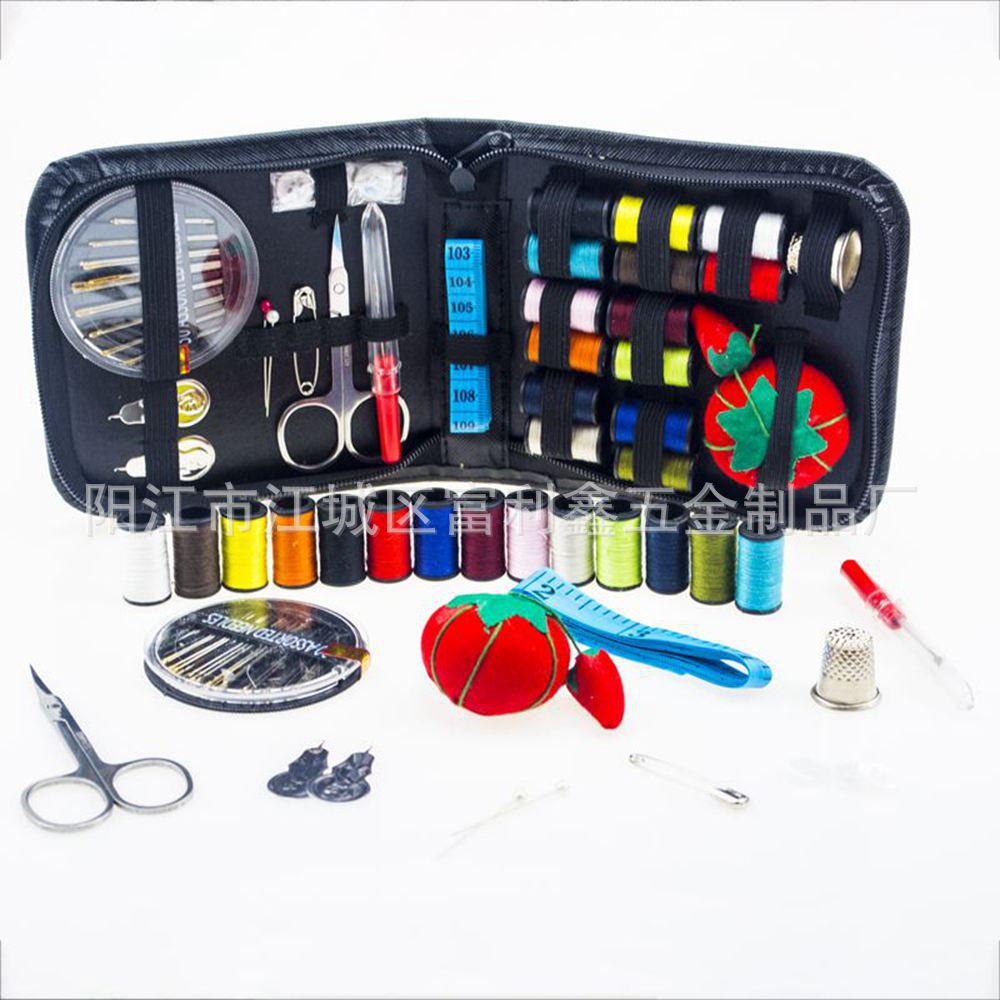 Factory wholesale 172-piece set of sewing kits, portable home and travel sewing kits, 48-color sewing tools, DIY sewing kits pic 23