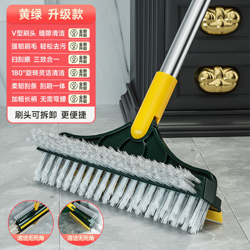 地板缝隙刷卫生间厕所硬毛地刷详情3