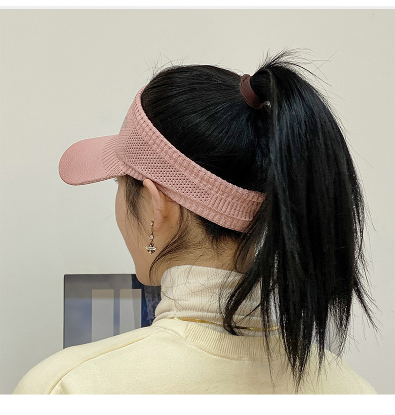 Summer open-top hat for women, casual Korean style breathable new sun hat, baseball cap, outdoor sun hat for women pic 26