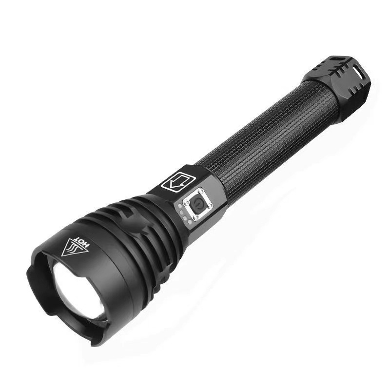LED high-intensity flashlight USB charging pic 5