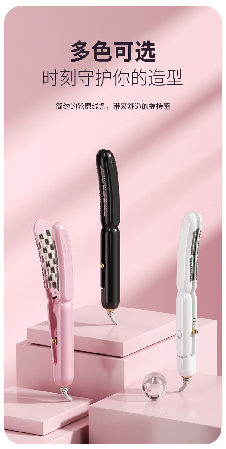 New corn-shaped curling irons with negative ions that do not harm hair, fluffy-shaped curling irons, and high skull top fluffy-shaped curling irons pic 15