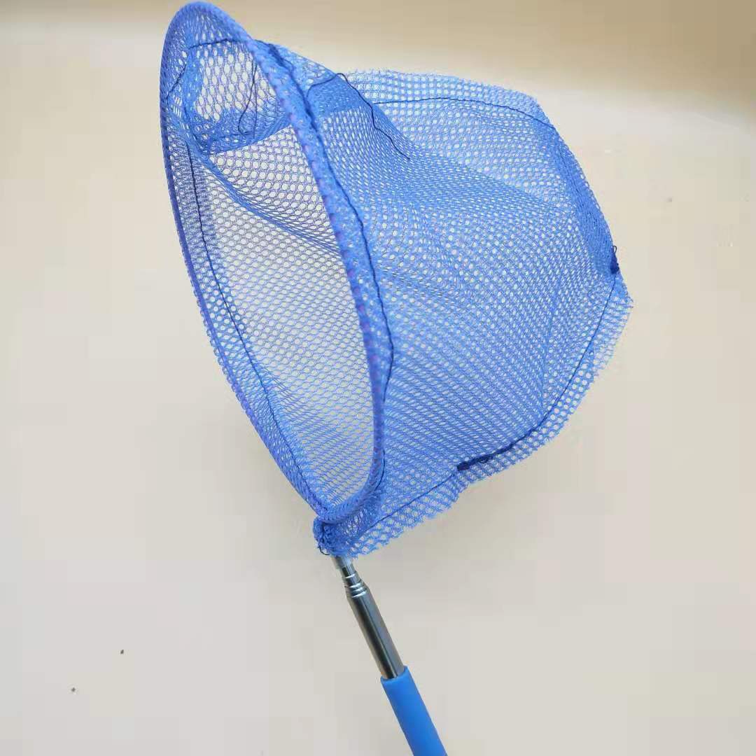 不锈钢伸缩捞渔网 儿童捕虫网蝴蝶网捞鱼网兜 伸缩网户外戏水玩具详情8