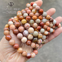 晶东珠宝 7A黄水晶手链冰透简约男女款手串节日礼物手饰现货批发详情11