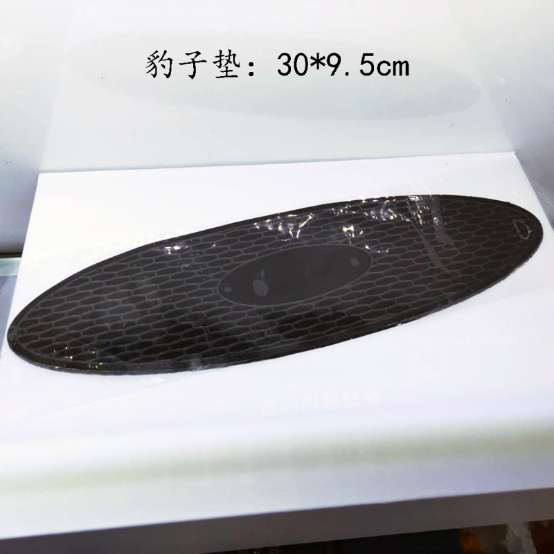 菱格汽车防滑垫大号车用羽毛钻石垫仪表台PVC装饰垫茶花垫批发详情5