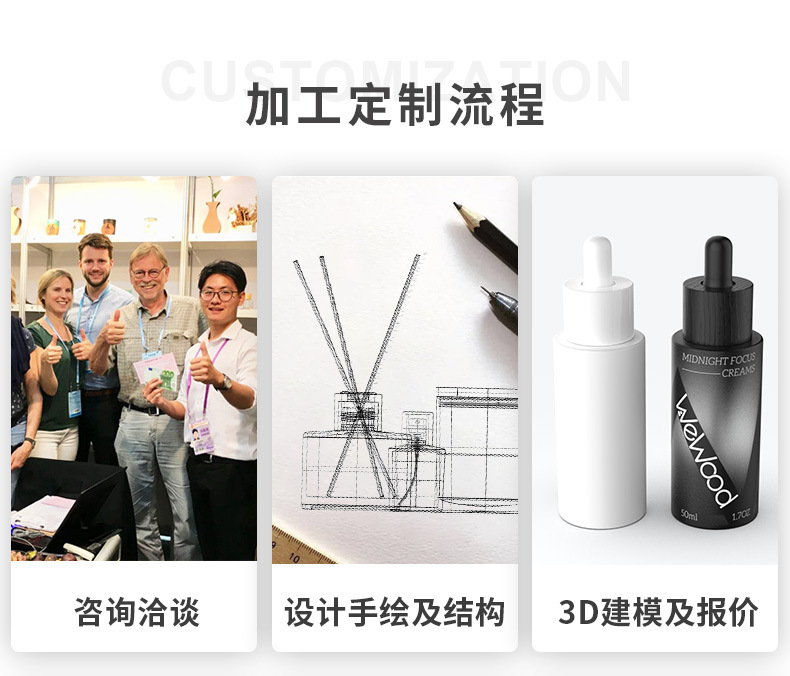工厂批发底座实木台历名片明信片木质摆件 创意手机木制支架定制详情18