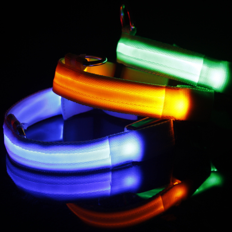 طوق أليف أليف (LED) كلب أليف متوهج (LLD) لديه طوق للكلاب المتوهجة (LLD pic 51