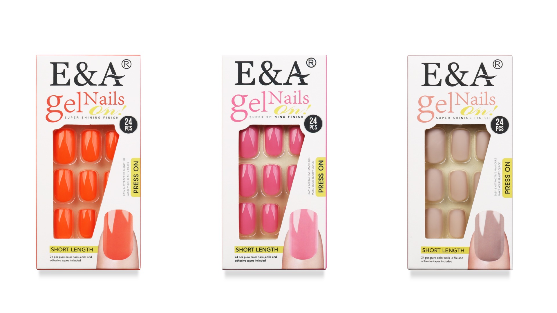 Wholesale of nail art wearable nails, nail patches, false nails, wearable square-headed short solid-color false nails in stock, wholesale exclusively for foreign trade pic 11