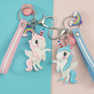 创意可爱卡通软胶宇航员钥匙扣太空人汽车钥匙链情侣包挂件小礼品详情17