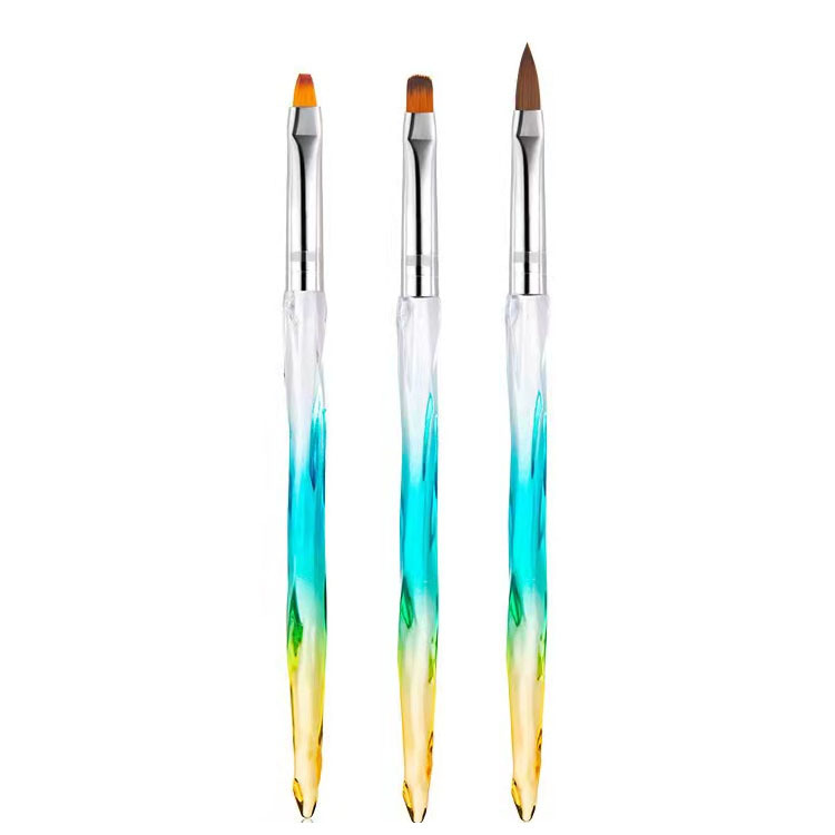 Crystal rod, crystal pen, engraved pen, phototherapy pen, nail art tools, nail art set, 3-piece set of painting pens, shanilak pic 6