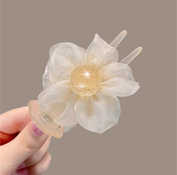 蝴蝶结抓夹女后脑勺丸子头发饰盘发固定神器发卡网红夹子头饰发夹详情8