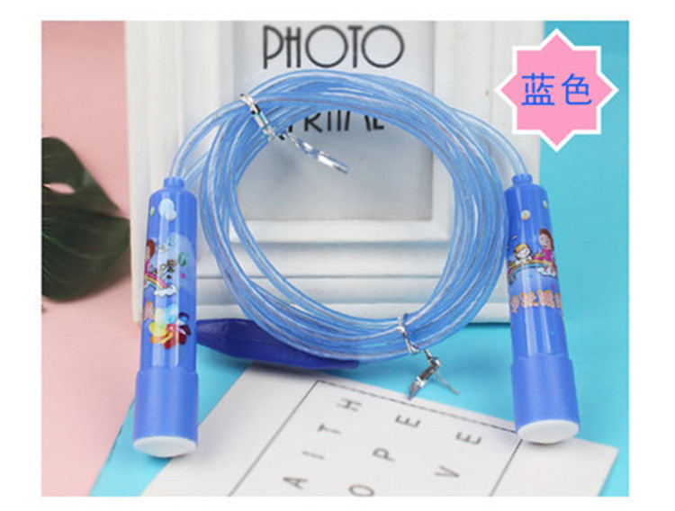 厂家直销儿童发光跳绳LED夜光跳绳七彩玩具批发地摊居家健康运动详情6